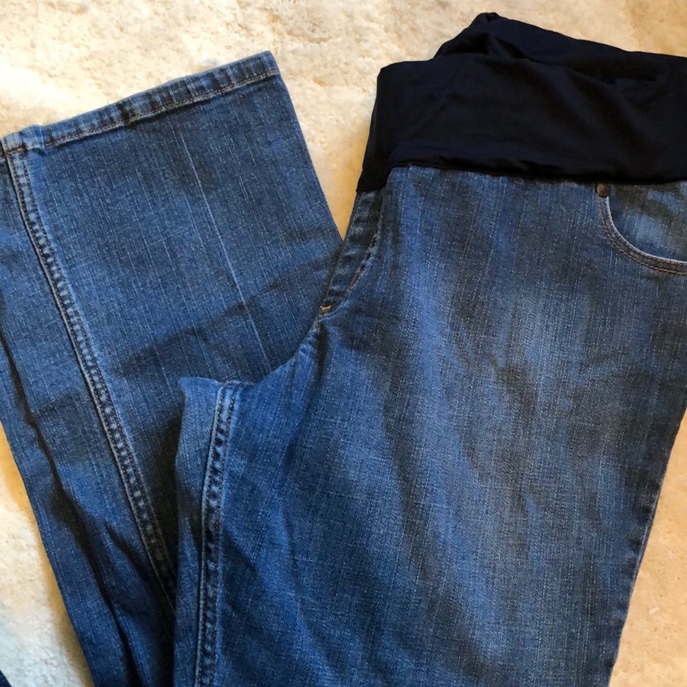 Liz Lange Maternity size 14 straight leg